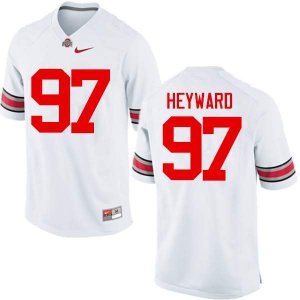 NCAA Ohio State Buckeyes Men's #97 Cameron Heyward White Nike Football College Jersey WNR2845QV